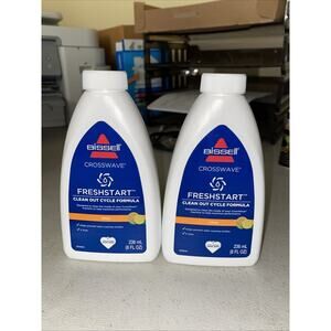 Lot Of 2 Bissell Fresh start Clean Out Cycle Formula 8oz